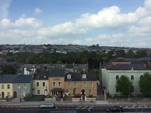 View from Cork hotel.